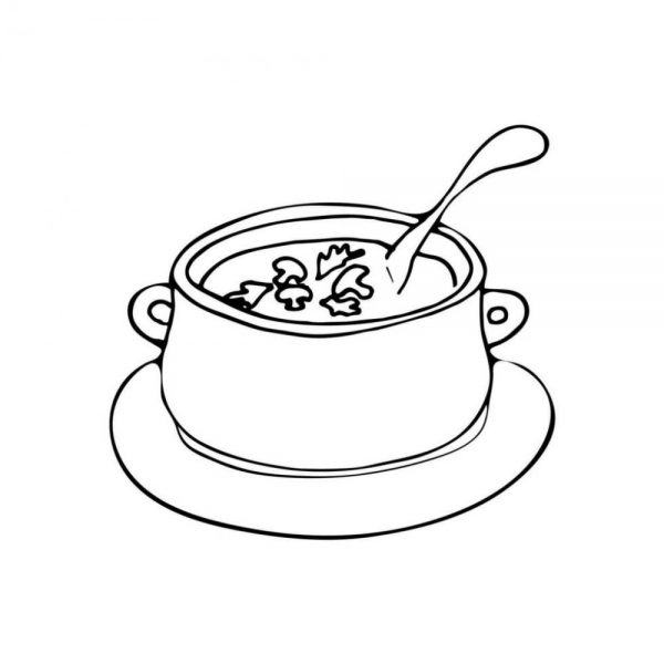 rode minestrone soep 0.5 liter